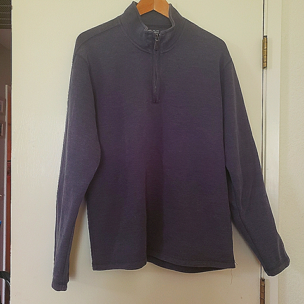 EDDIE BAUER Half zip mens Large